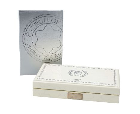 MONTBLANC Füllfederhalter "PATRON OF ART GAIUS MAECENAS". 2548/4810 LIMITED EDITION. Weltweit ausverkauft. Korpus von Säulen 