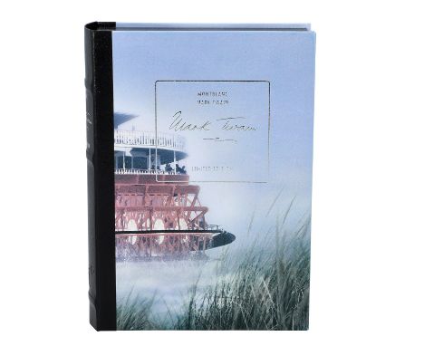 MONTBLANC Schreibset "MARK TWAIN". LIMITED EDITION 622/3000. Ballpoint Pen, Mechanical Pencil und Fountain Pen (M).Der große 