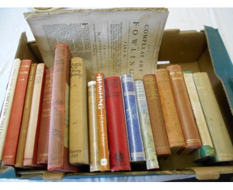 HAMILTON, A.  The Red Deer of Exmoor 1st.ed. 1907,  London, 8vo orig. gt. dec. cl. plus a box on hunting etc.  