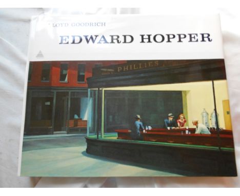 GOODRICH, L. Edward Hopper  1st.ed. n.d. New York,  obl. fol. orig. gt. dec. cl. d/w  