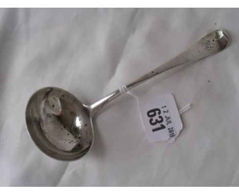 George III sauce ladle London 1800 by CB&TB 50g   