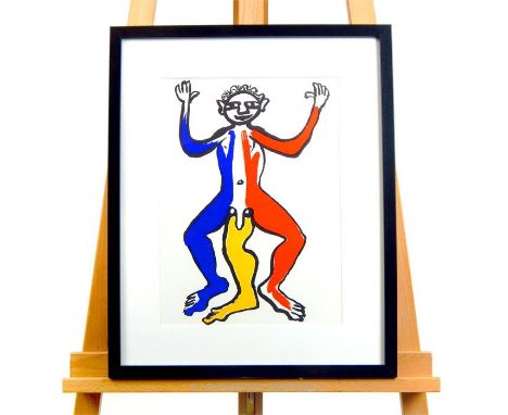 Alexander Calder (1898-1976), 'Critters 1', print after a lithograph from 'Derriere Le Mirroir', 1975, the original printed b
