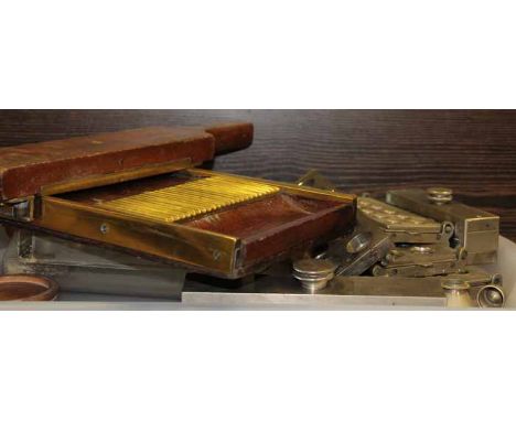 TWO PHARMACEUTICAL SCALES
including one set by Avery, numbered 0205, and a set by Meritor of London
The Meritor set with chip
