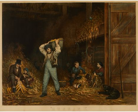 Eastman Johnson (American, 1824-1906) lithographed by Charles Severin (American, 19th c.) for Currier and Ives, United States