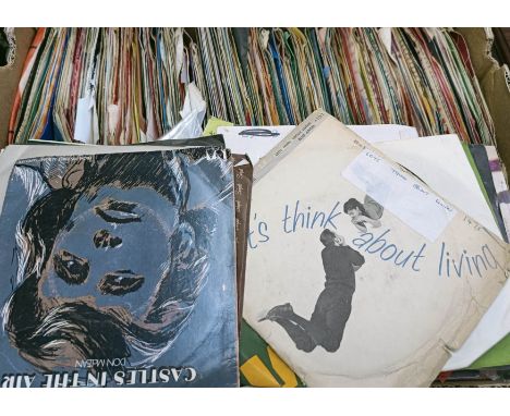 A large private collection of vintage 45's / singles. Approximately 300 records to include various genre's dating from the 19