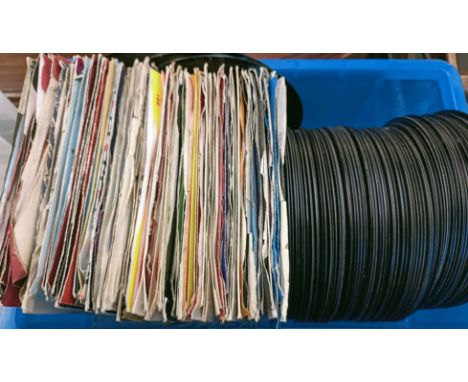 A large private collection of vintage 45's / singles. Approximately 500 records to include various genre's dating from the 19