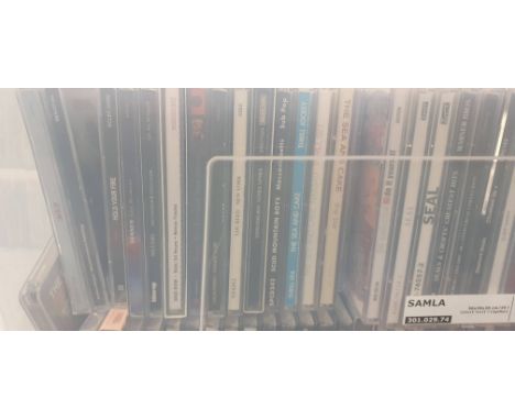 A large collection of CD's&nbsp; ( compact discs ) to include many genres, artists and labels having come from a private coll