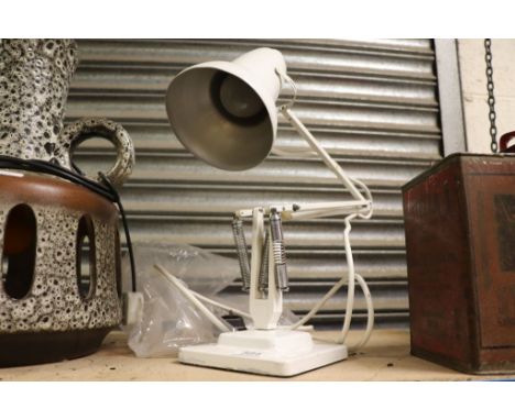 Herbert Terry Angle Poise White Lamp