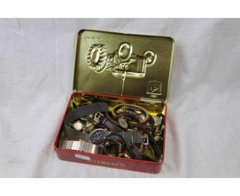 Collection of vintage ladies and gents wristwatches to include Swatch, Dolomite, Citizen, H&G, Accurist, Limit, Avia, Timex e