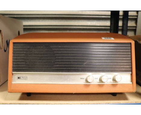 Vintage E Ekco 506 Orange Record Player