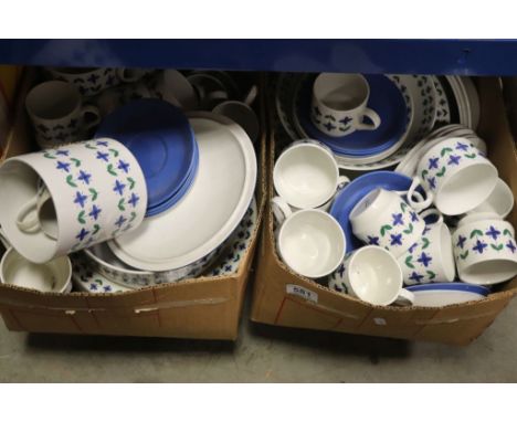 Two Trays of Midwinter ' Roselle ' Tableware