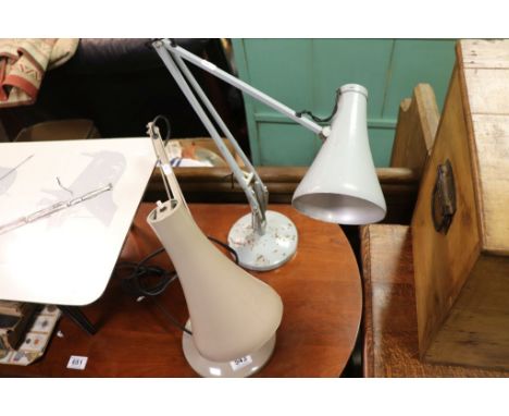 Herbert Terry Angle Poise Lamp together with another Vintage Angle Poise Lamp 