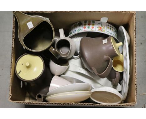 Tray of Mixed Poole Pottery