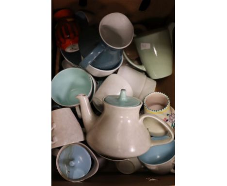Tray of Mixed Poole Pottery