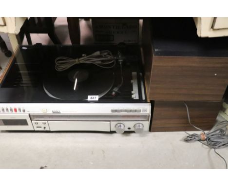 1970's Sony Music System HMK-3000 including Two Speakers