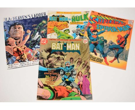 Limited Collectors' Editions by DC: Batman C-51, Superman and Spider-Man Marvel Treasury Edition No. 28, Batman Versus The Hu