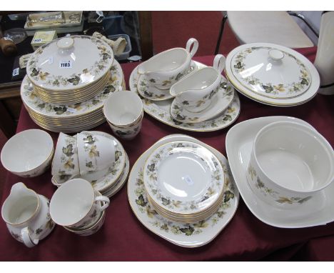 Royal Doulton 'Larchmont' Dinner - Tea Service, approximately forty eight pieces.