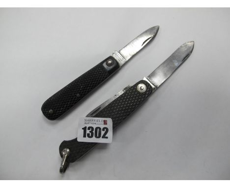 Pocket Knives - Morton of Sheffield, one blade, can opener, military style, lanyard ring 10.5cm, John Watts, Sheffield, singl