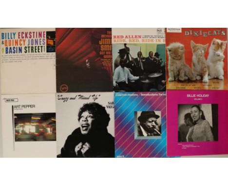JAZZ LPs - Eclectic and well presented collection of over 95 x LPs. Artists/titles include Billy Eckstine & Quincy Jones - At