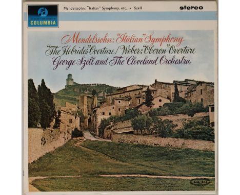 SAX 2524 - GEORGE SZELL - MENDELSSOHN ITALIAN SYMPHONY (1ST UK EDITION) - A very clean 1st UK edition pressing of George Szel