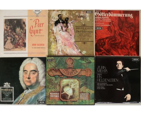 CLASSICAL - DECCA SXL LPs - Wonderful recordings here with 6 x ED1/2 LPs. Titles are Øivin Fjeldstad conducting the London Sy