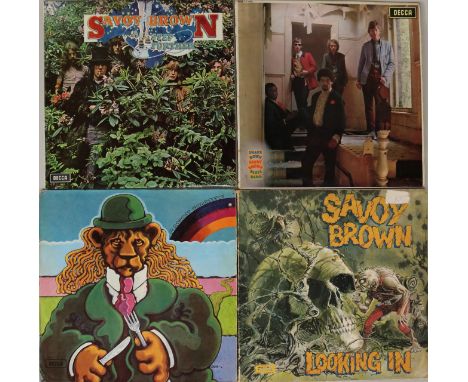 SAVOY BLUES BAND LPs - Shakin' down with Brice, Kim, Martin, Ray and Leo with these 5 x original UK LPs. Titles are Shake Dow
