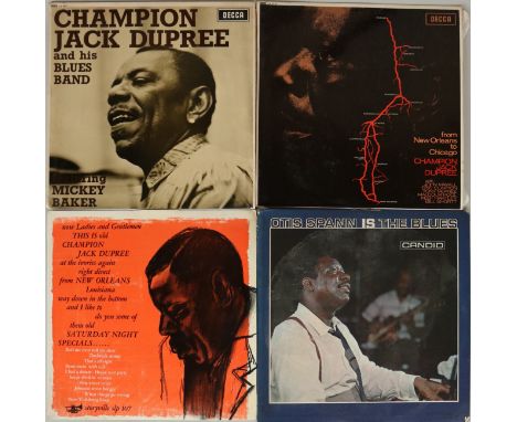 PIANO/COUNTRY BLUES LPs/EPs - Diggin' from New Orleans to Chicago with this ace lot of x x LPs with x x EPs. Artists/titles a