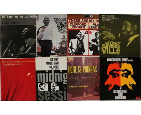JAZZ LPs - BOP/POST BOP - Super cool collection of 39 x LPs! Artists/titles include Art Blakey And The Jazz Messengers - Olym