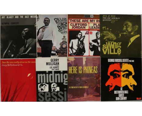 JAZZ LPs - BOP/POST BOP - Super cool collection of 39 x LPs! Artists/titles include Art Blakey And The Jazz Messengers - Olym