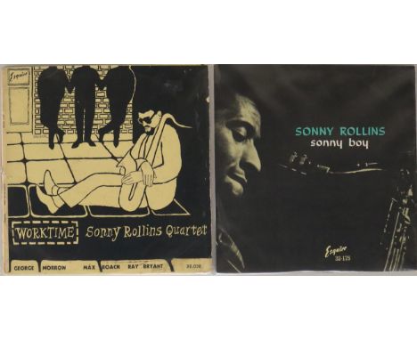 SONNY ROLLINS - ESQUIRE LPs - 2 more original UK Esquire LPs featuring, as always, some incredible musicians. Titles are Sonn