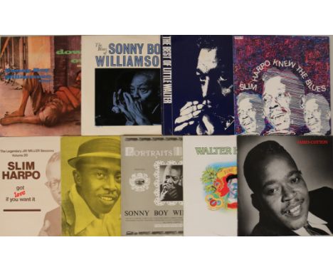 MOUTH ORGAN MASTERS - Yes indeedy, how about these 9 x LPs featuring masters of the harp! Titles are Sonny Boy Williamson - D