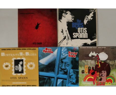 OTIS SPANN - Ace bundle of 5 x LPs featuring the King of blues piano. Titles are The Blues (Decca UK original mono LK 4615 - 
