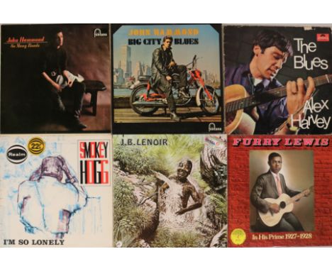 BLUES GUITARISTS - Exceptional pack of 10 x LPs. Though these artists were known for their talents on the guitar, many were a