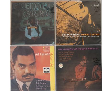 DONALD BYRD/ART FARMER/FREDDIE HUBBARD - Introducing these Trumpet legends with 4 x essential LPs. Titles are Donald Byrd (x2