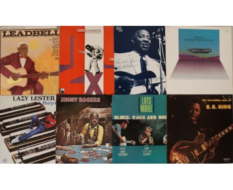 (US ARTISTS) BLUES LPs - Another outstanding collection with another 55 x LPs taking us up and down the Delta! Artists/titles