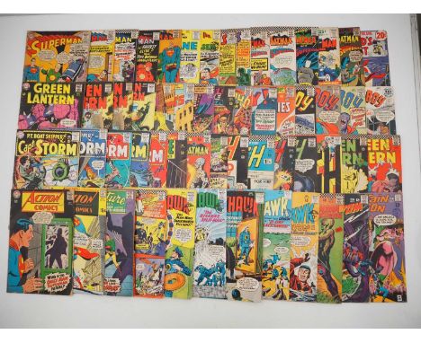 SILVER AGE LOT (57 in Lot) - Includes ACTION COMICS #355, 381 + ADVENTURE COMICS #361 + BATMAN #193 + BLACKHAWK #174, 184, 18