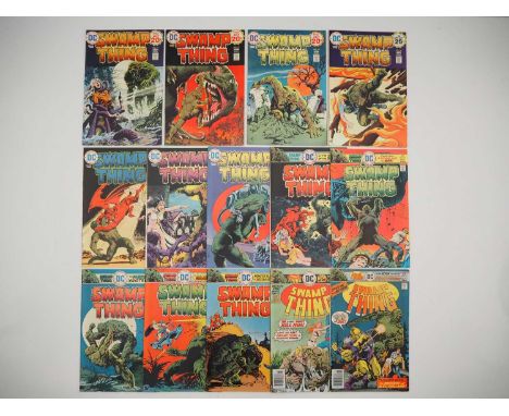 SWAMP THING #11-24 (14 in Lot) - (1974/1976 - DC) - Unbroken run of the final 14 issues of the series with cover art by Luis 