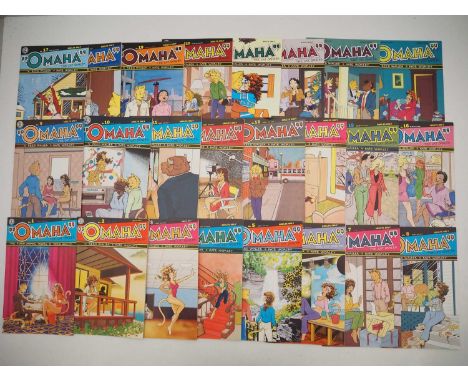 OMAHA THE CAT DANCER #1 to 20 + OMAHA THE CAT DANCER VOL.2 #1 to 4 (24 in Lot) - (1984/1994 - KITCHEN SINK/FANTAGRAPHICS) - F