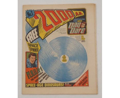 2000 AD PROG #1 (1977 - IPC) - KEY British comic book that set the standard for what followed - Cover by Bellardinelli with i