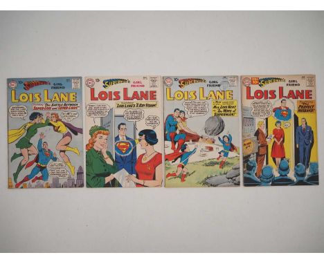 SUPERMAN'S GIRLFRIEND: LOIS LANE #21, 22, 23, 24 (4 in Lot) - (1960/1961 - DC) - Includes the first appearances of Lex Luthor