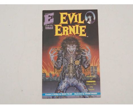 EVIL ERNIE #1 (1991 - ETERNITY) - Includes the first appearances of Evil Ernie &amp; Lady Death + the first published work in