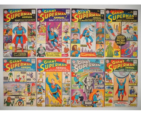 SUPERMAN ANNUAL #1 to 8 (8 in Lot) - (1960/1964 - DC) - Opportunity to obtain the first 8 annuals of the Superman series incl