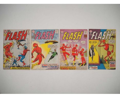 FLASH #129, 131, 132, 133 (4 in Lot) - (1962 - DC) - Includes the first team-up of the Golden Age &amp; Silver Age Flash, the