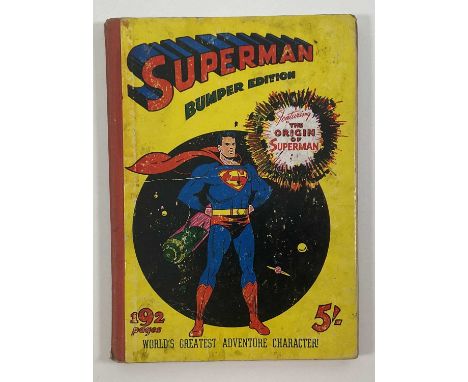 SUPERMAN ANNUAL (1951 - ATLAS PUBLISHING) - Hard to find first Annual published and titled 'Superman Bumper Edition' with the