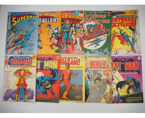 DC TREASURY EDITION LOT (10 in Lot) - (1973/1981 - DC) - Includes C-21: SHAZAM! + C-25: BATMAN + C-35: WITH ONE MAGIC WORD… S