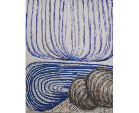 Ernst Gottschalk (20th. C), oil and mixed media, Abstract composition, signed and dated ‘96, 58 x 46cm