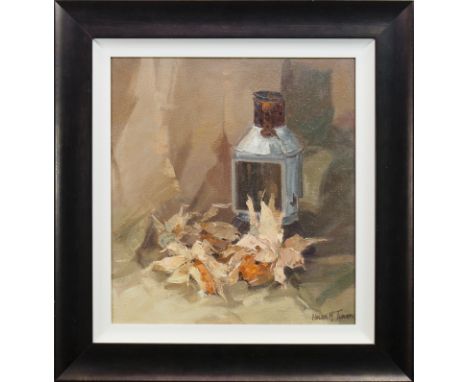 * HELEN M TURNER,THE LANTERNoil on canvas, signed61cm x 56cmFramed