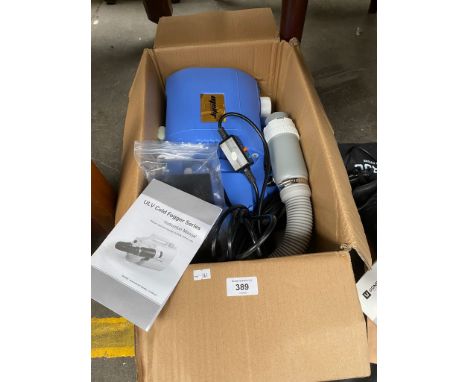 Boxed ULV Cold Fogger FOG Machine with manual 