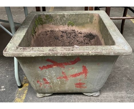 A Large ceramic garden planter. 