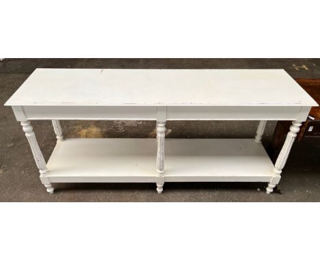 A Large contemporary console 